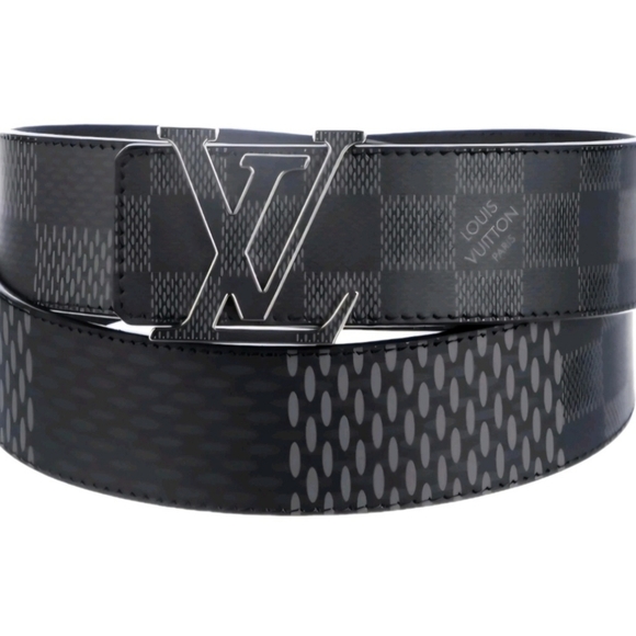 Louis Vuitton 3D Damier Infini recto 2023 Reversible LV Initiales 40MM 100/40 - Picture 2 of 8